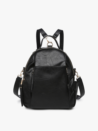 Jen & Co. - BP2280 Lillia Convertible Backpack w/ Long Strap