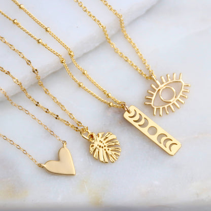 Mesa Blue - Heart Necklace