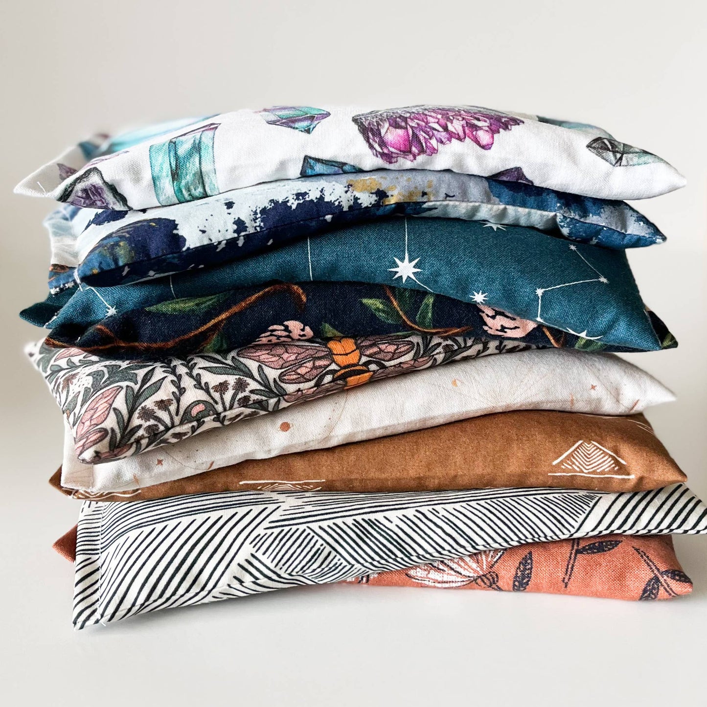 The Bohemian Box Shop - Lavender Eye Pillow - Peach Bella Floral