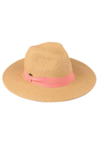 Hana - C.C Adjustable String Straw Hat