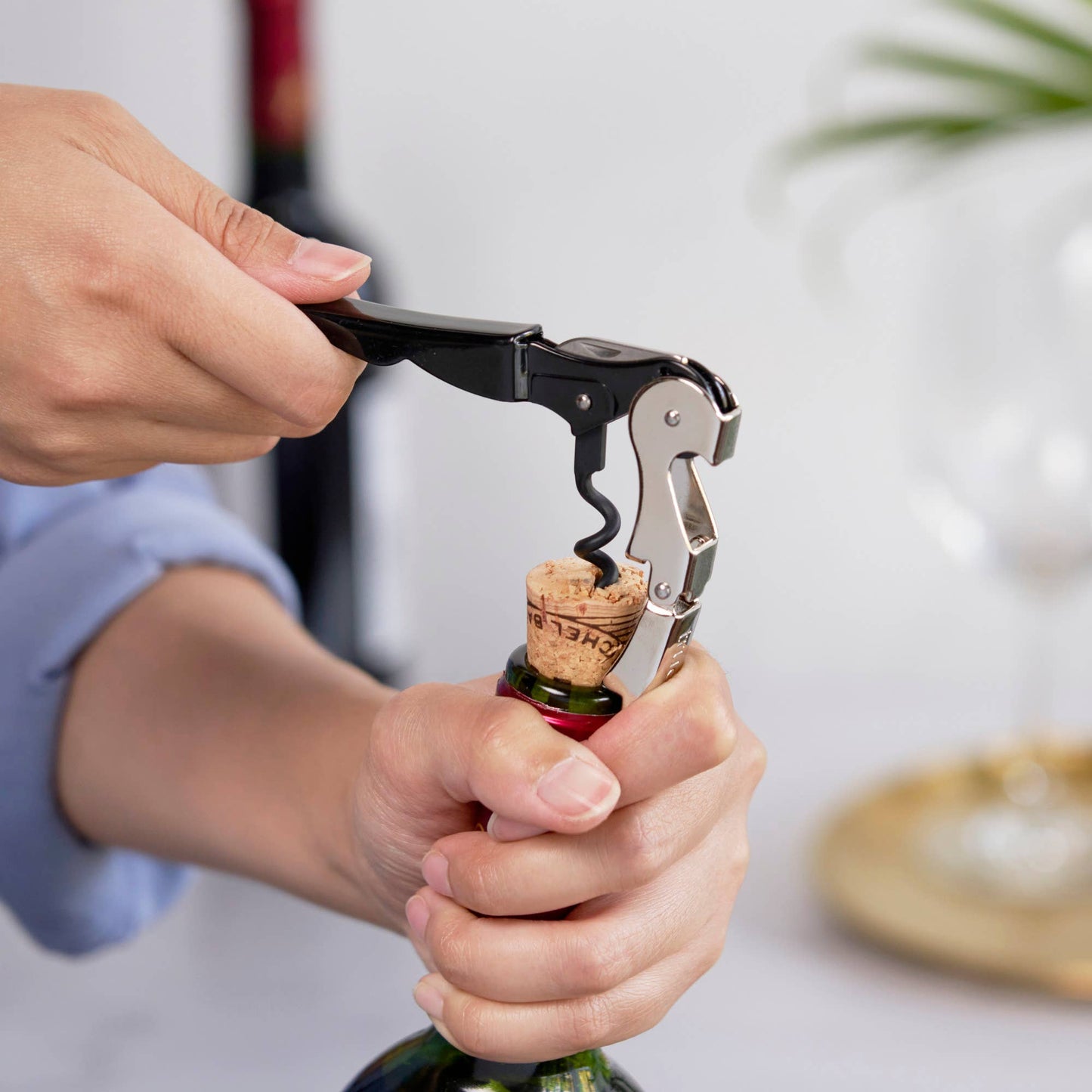 TRUE - Truetap Double-Hinged Corkscrew - ASST COLORS