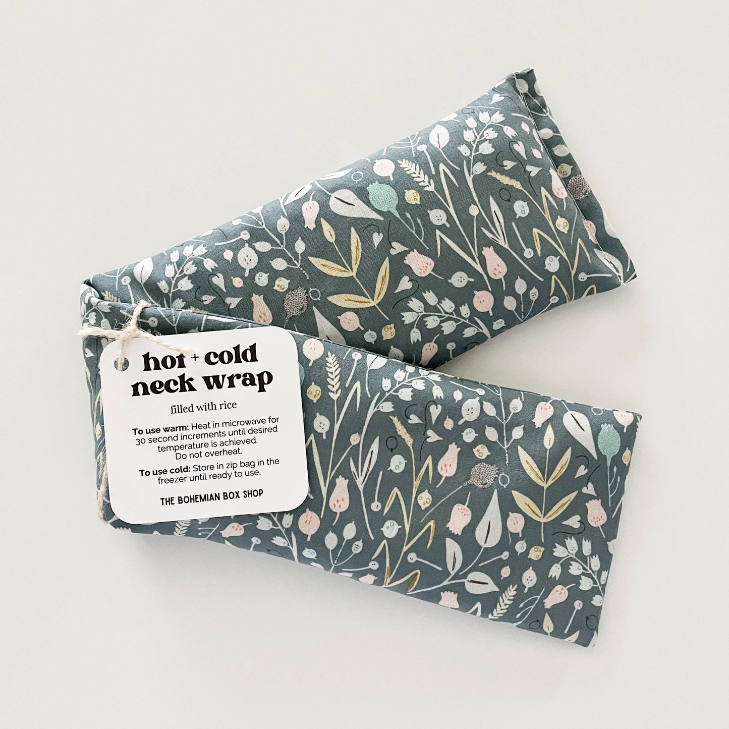 The Bohemian Box Shop - Hot & Cold Therapy Neck Wrap - Meadow Flowers