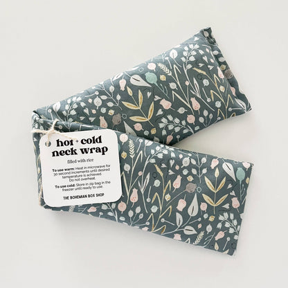 The Bohemian Box Shop - Hot & Cold Therapy Neck Wrap - Meadow Flowers