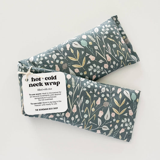 The Bohemian Box Shop - Hot & Cold Therapy Neck Wrap - Meadow Flowers