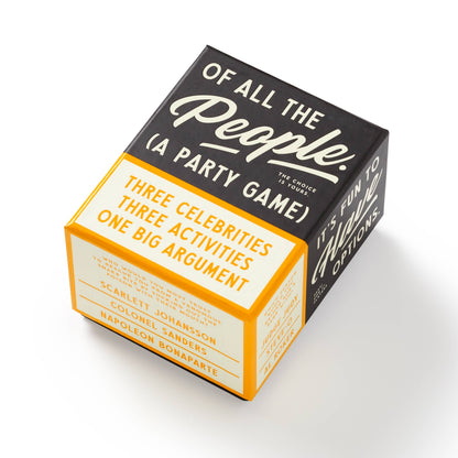 Chronicle Books - Brass Monkey Of All The People Social Game