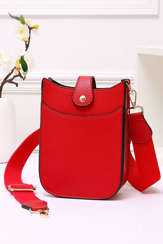 Hana - Mini PU Cellphone Cross Body Bag