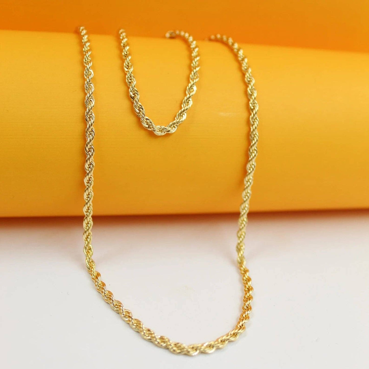 MIA Jewelry - Rope Chain Bracelet With Round Cap (F233)(I12)