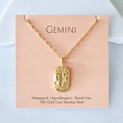 Mesa Blue - Zodiac Sign Necklaces - Waterproof