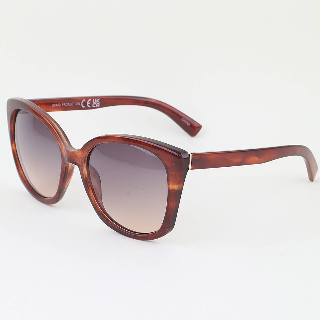 3AM BY H&D ACCESSORIES - Modern Grain Cateye Gradient Sunglasses