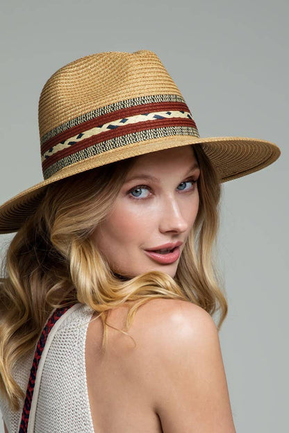 Urbanista - Braided Trim Panama Hat