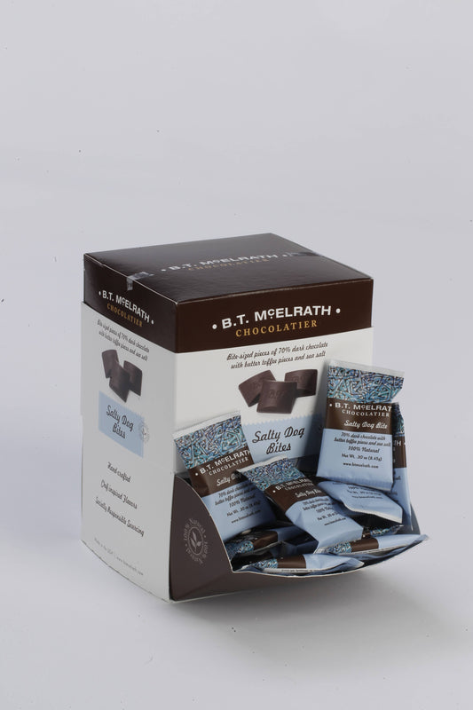 Annie B's - Salty Dog Chocolate Bites - 90pc. Gravity Feed Box