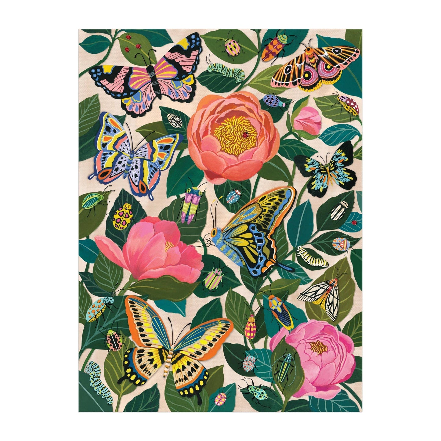 Chronicle Books - Between the Blooms 1000 Piece Foil Puzzle