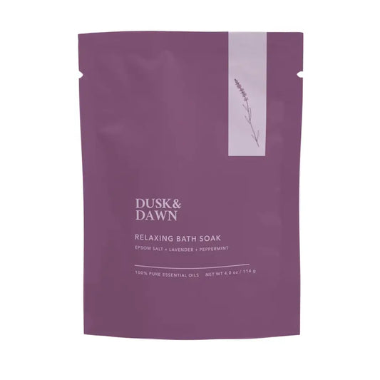 Giften Market - Relaxing Bath Soak - Lavender & Peppermint Epsom Salt Pouch