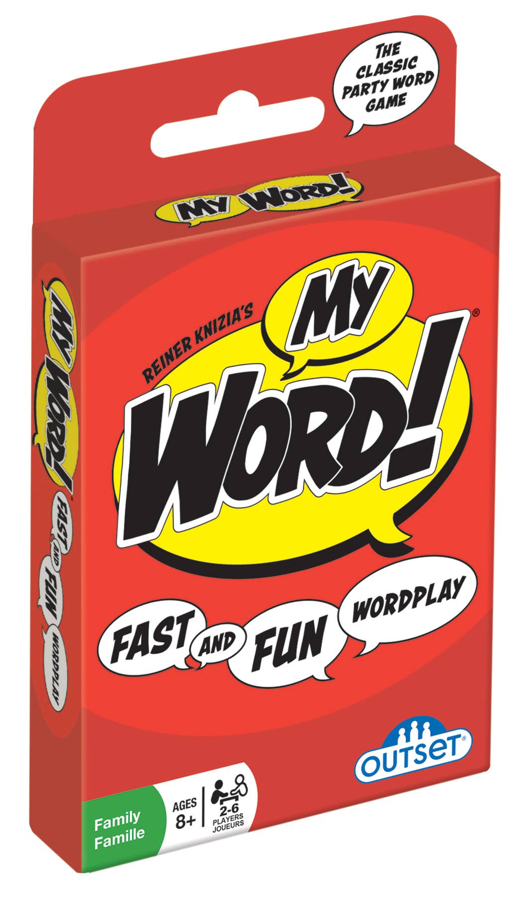 Outset Games and Cobble Hill Puzzles - My Word! – The Fast-Paced Word Spotting Card Game!