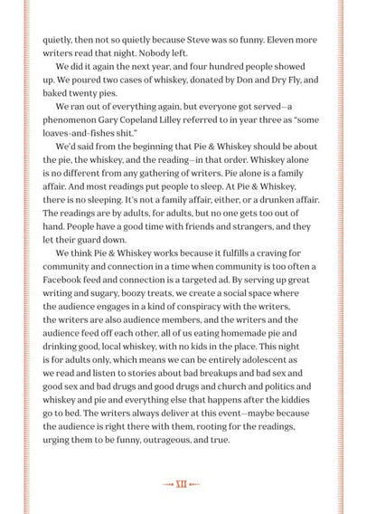 Blue Star Press - Pie & Whiskey: Writers Under the Influence of Butter & Booze