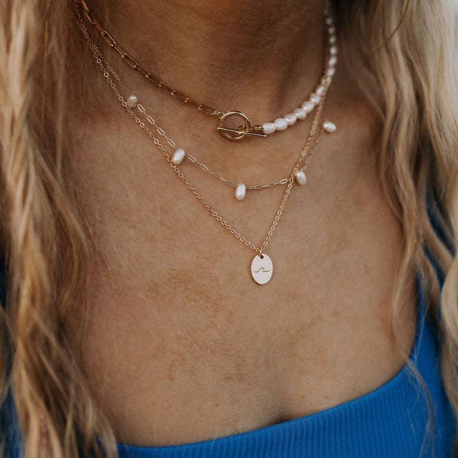 MV102 Mauve Jewelry Co. - Gold Coast Necklace