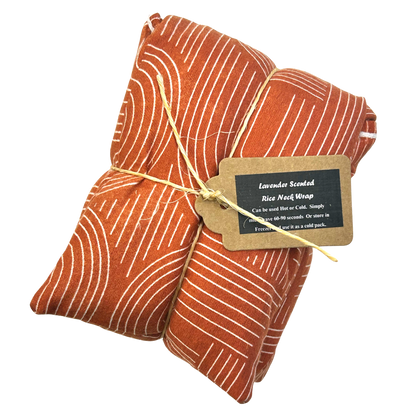 dkhandmade - Lavender Scented Therapy Rice Neck Wraps