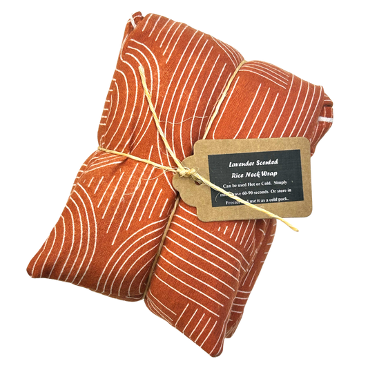 dkhandmade - Lavender Scented Therapy Rice Neck Wraps