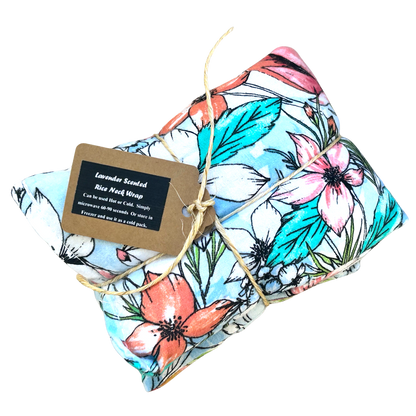 dkhandmade - Flannel Lavender Scented Therapy Rice Neck Wraps #2