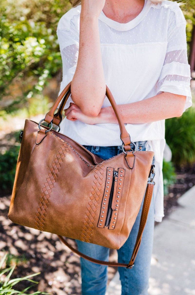 modern and chic - Ashlyn Tote Handbag Crossbody