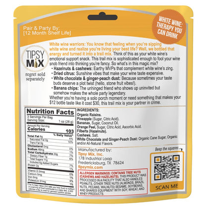 Tipsy Mix - 02. Wine-Paired Trail Mix - White Wines
