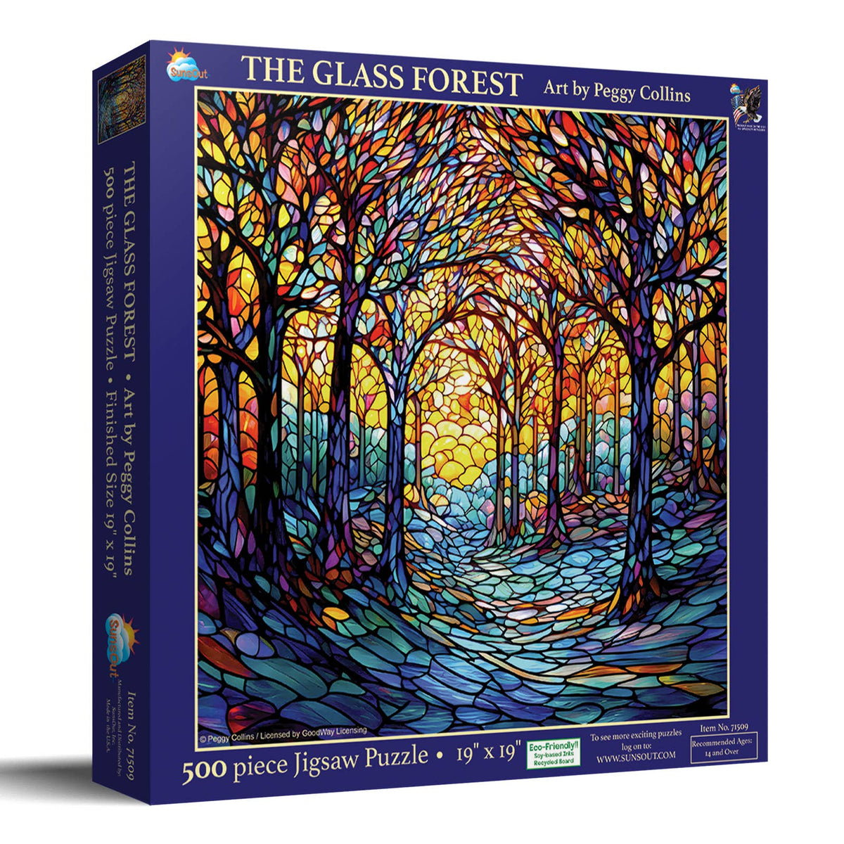 SunsOut - 0387 The Glass Forest 500 pc Puzzle