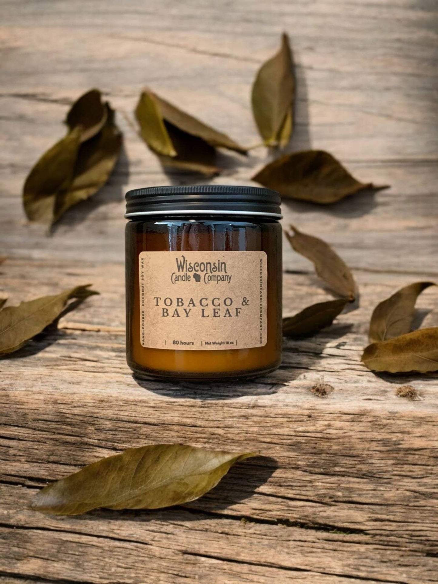 Wisconsin Candle Company - Tobacco & Bay Leaf