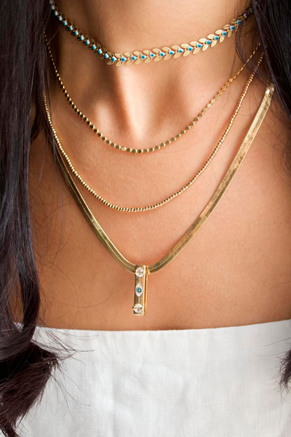 MIA Jewelry - 2mm Flat Ball Disc Chain (G72)