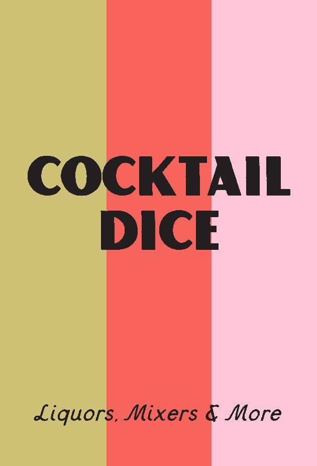 Chronicle Books - Cocktail Dice