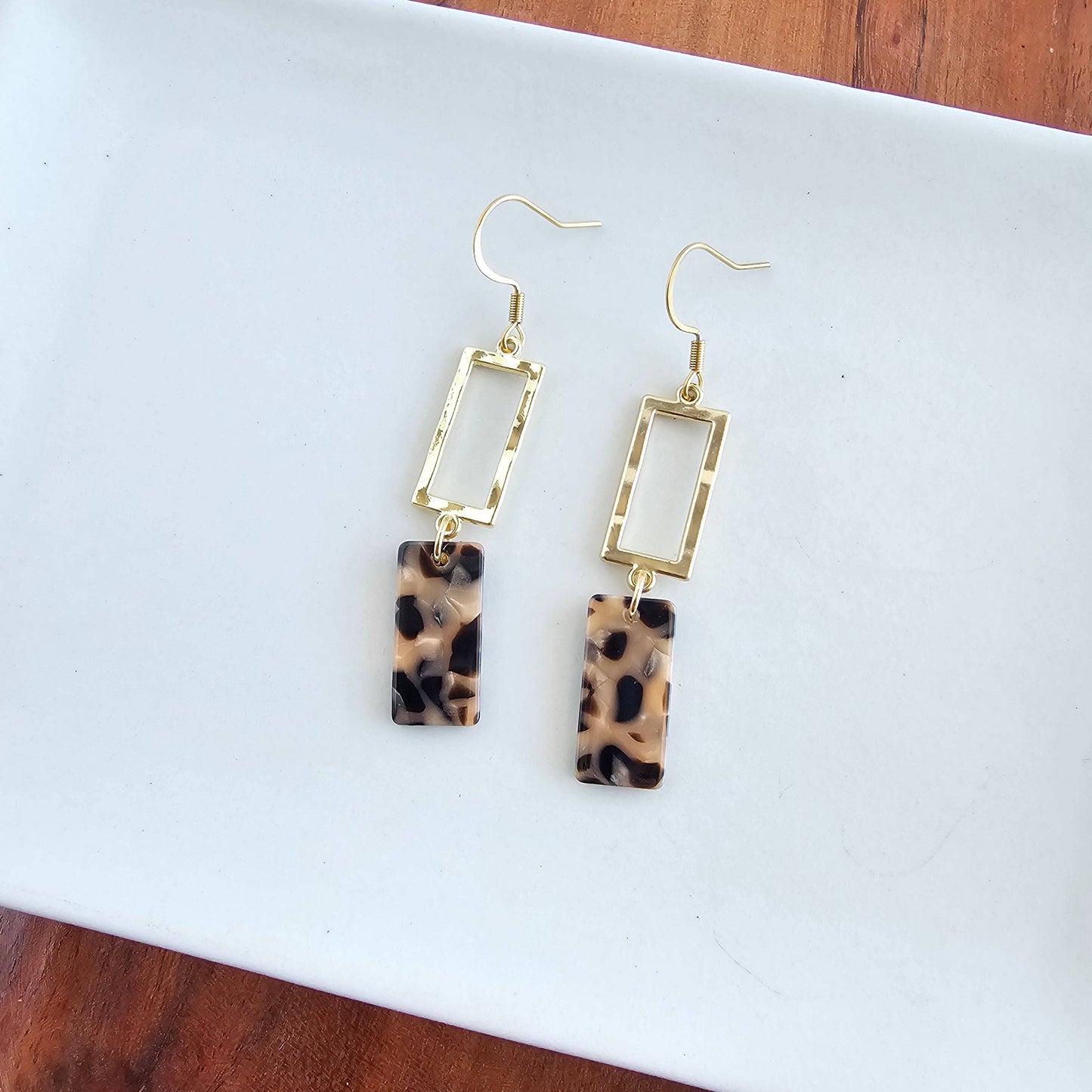 Spiffy & Splendid - Raya Earrings - Cheetah // Leopard, Jewelry, Gifts