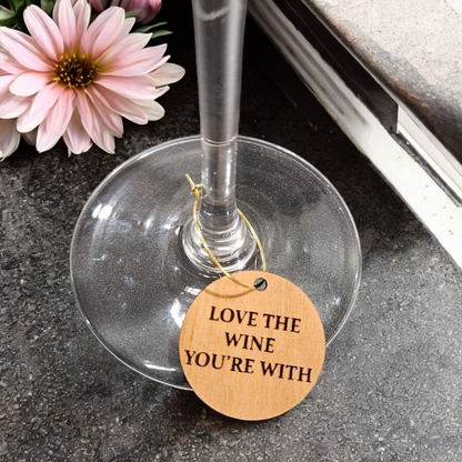 Lou Golden Designs - Keep Calm Wine Charms