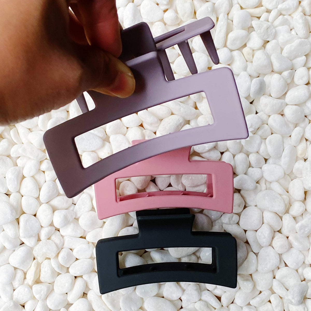 Ellison+Young - Monotone Hair Claw Set