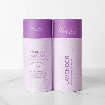 Mad Sass Soap Co - Lavender (Pack of 5) - Shower Steamers