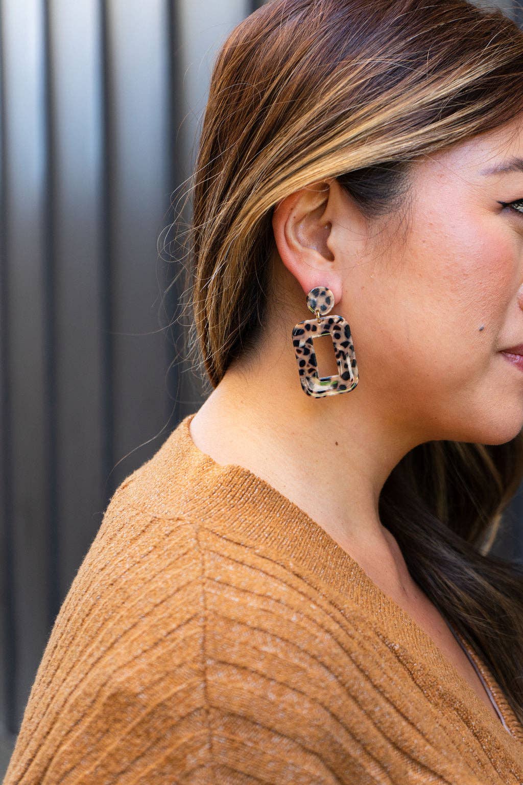 Spiffy & Splendid - Margot Earrings - Cheetah // Gift, Jewelry, Leopard