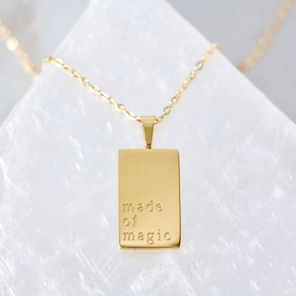 Mesa Blue - Made of Magic Necklace - Waterproof
