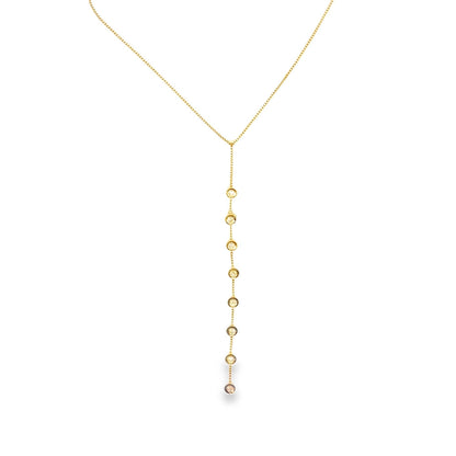 MIA Jewelry - 18k Gold Filled Dangle Necklace