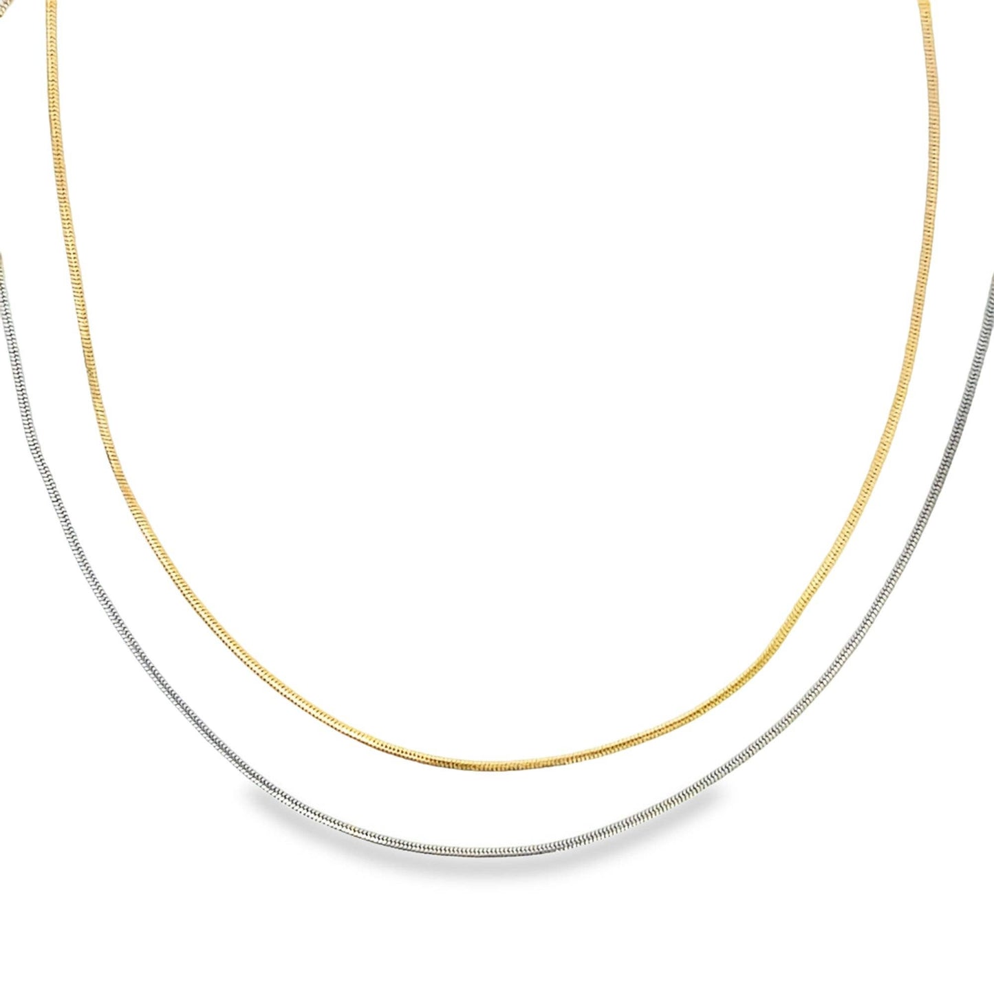 MIA Jewelry - Smooth Snake Box Chain 1mm (H209) (I522)