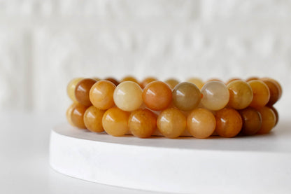 Soothing Crystals - Yellow Aventurine Bracelet (Leadership and Prosperity)