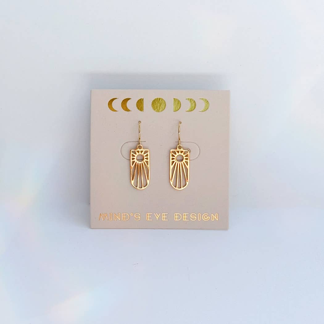 Mind's Eye Design - Sunburst Earrings