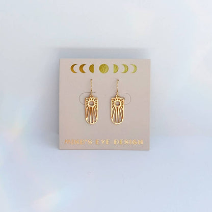 Mind's Eye Design - Sunburst Earrings