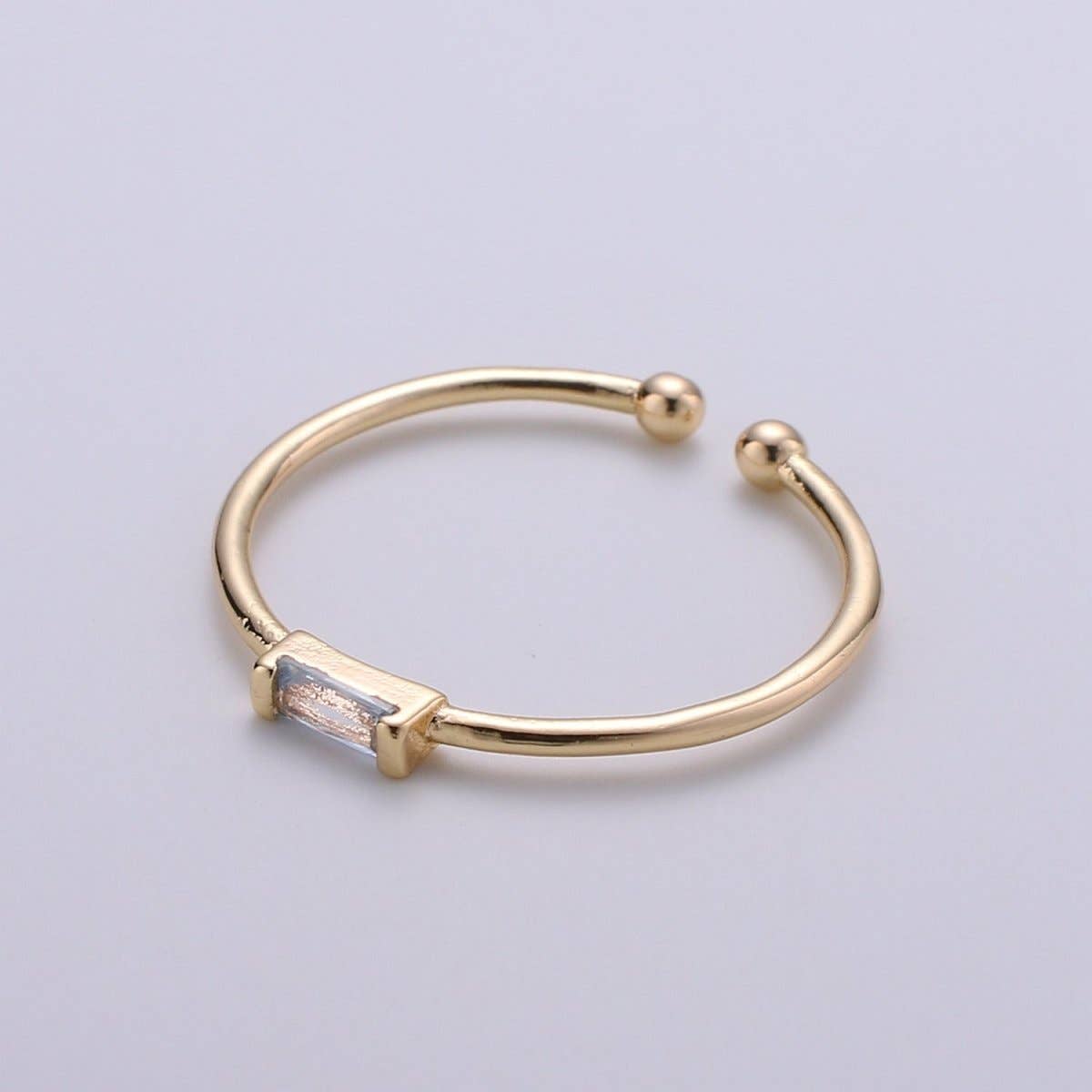 Aim Eternal - Minimalist Birthstone Ring • Cz Ring in Gold • Dainty Birthstone Ring • Stacking Ring • Valentine Gifts for Mom Wife Friend  R-216 R-218 R-219 R-220 R-223
