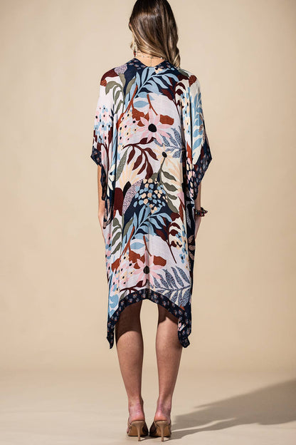 Urbanista - Botanical Floral Viscose Kimono