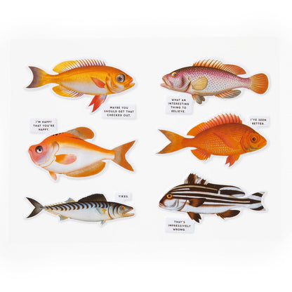 Chronicle Books - Brass Monkey Judgy Fish 1000 Piece Puzzle