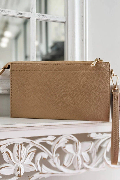 MiMi Wholesale - 7070 Jaylene Three Compartments Crossbody Bag