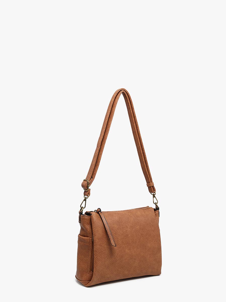 Jen & Co. - Kali Distressed Dual Front Pocket Crossbody | M2869