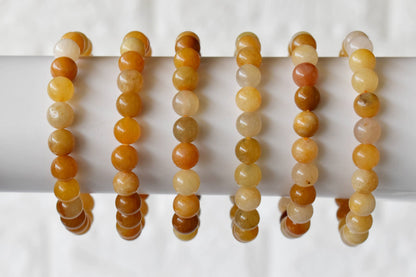 Soothing Crystals - Yellow Aventurine Bracelet (Leadership and Prosperity)