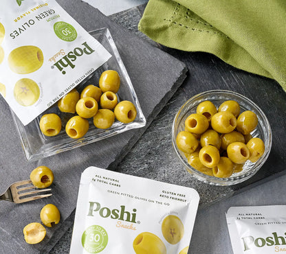 POSHI - Poshi Olives - Premium Green Olives 1.1oz/10