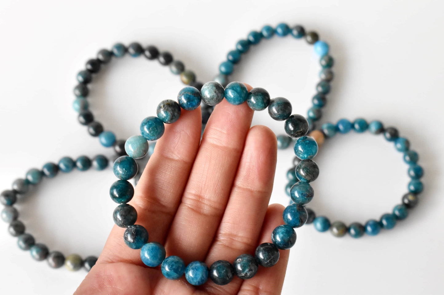 Soothing Crystals - Apatite Bracelet ( Weight Control and Strength )
