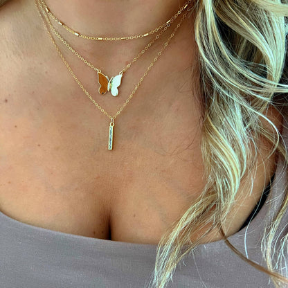 True by Kristy Jewelry - Lila CZ Necklace Gold Filled