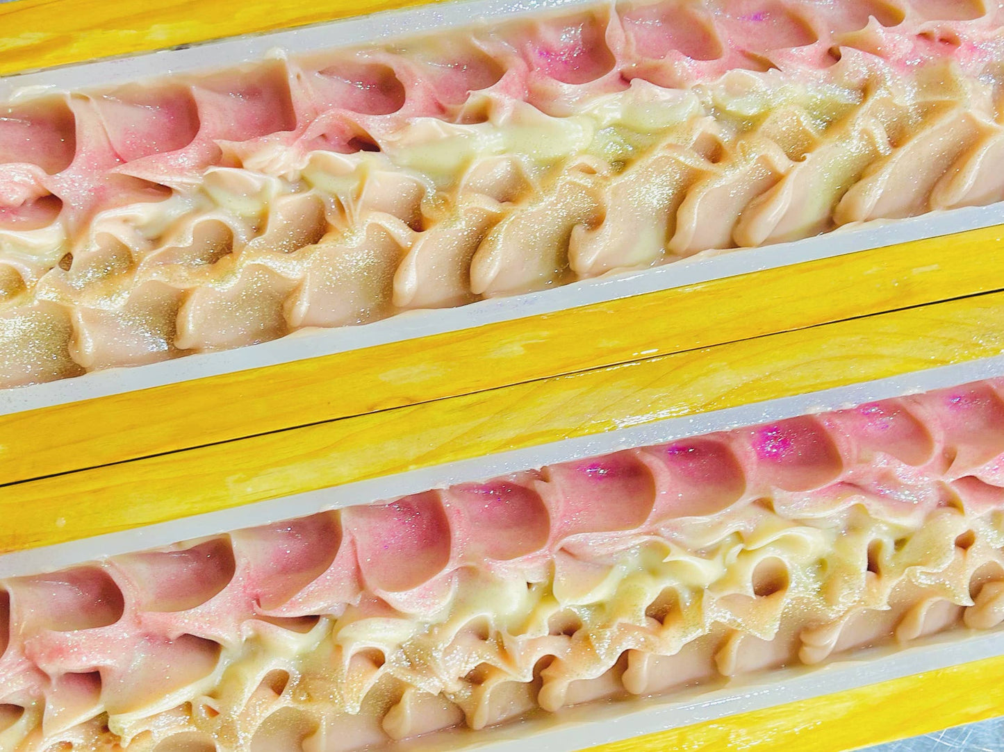 SARATOGA NATURAL BODY CARE LLC - Pink Berry Mimosa Handmade Soap Bar VEGAN COLD PROCESS